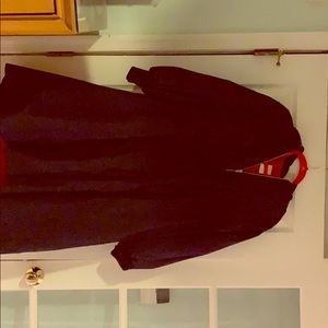 Oilily trench coat with cute gathered details